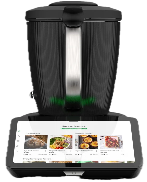 Thermomix TM7 with guided cooking screen